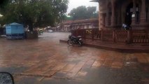 जोधपुर में मूसलाधार बरसात, ग्रामीण क्षेत्रों में फसलें खराब होने की आशंका