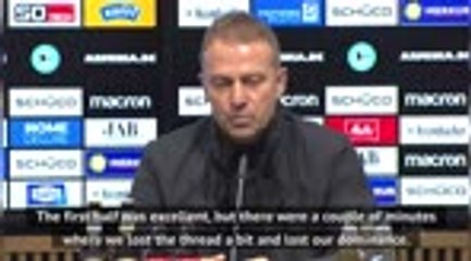 Flick content with Bayern's first half at Bielefeld