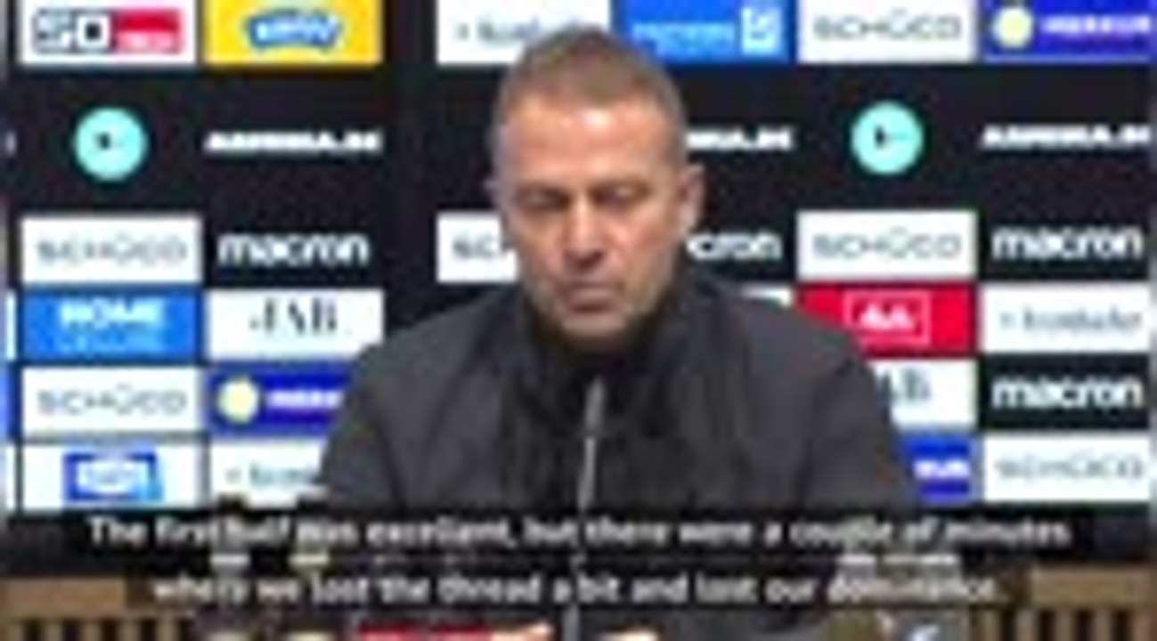 Flick content with Bayern's first half at Bielefeld