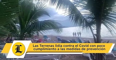 Las Terrenas lidia contra el Covid con poco cumplimiento a las medidas de prevención