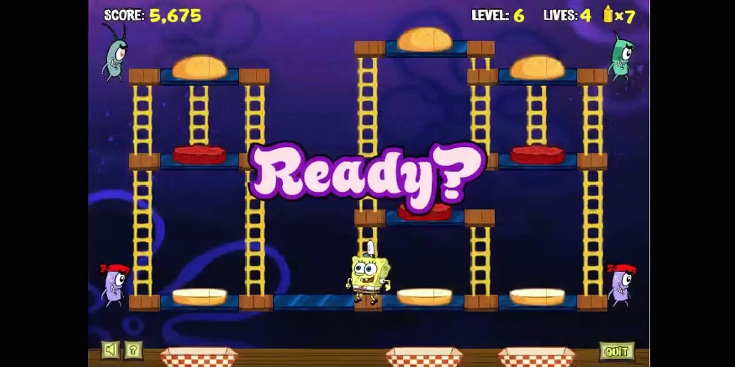 Patty Panic - Spongebob - Gameplay