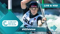 2020 ICF Canoe-Kayak Slalom World Cup Ljubljana Slovenia / Semis – C1