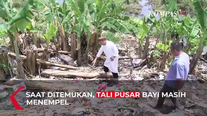 Tega!! Bayi Baru Lahir Dibuang di Pembuangan Sampah