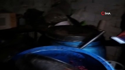 Adana’da sahte içki operasyonu