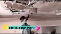 Wooden Cultures - False Ceiling work - Interior Design Services in Noida, Delhi NCR