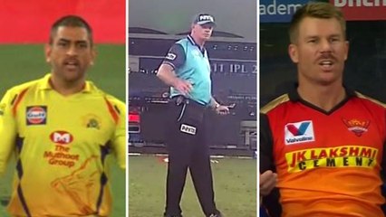 IPL 2020   David Warner Reacts On 'MS Dhoni vs Paul Rieffel' Wide Controversy | Oneindia Telugu