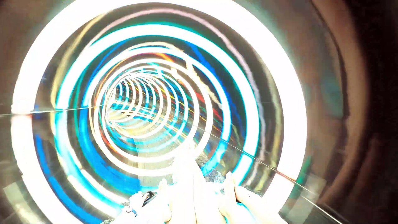 Aquacolors Black Hole (Waterslide) POV Onride