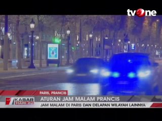 Prancis Terapkan Jam Malam Hingga 1 Desember