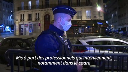"On n'a plus personne dans les rues": patrouilles de nuit pour veiller au respect du couvre-feu
