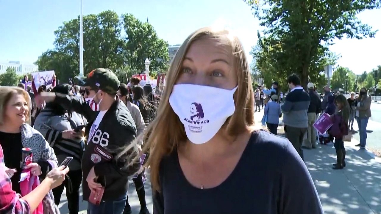 ΗΠΑ: Πορεία γυναικών κατά της εκλογής Μπάρετ στο Ανώτατο Δικαστήριο