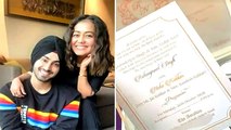 Neha Kakkar और Rohanpreet का Wedding Card हुआ Viral