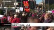 ویدئو؛ تظاهرات زنان ضد ترامپ در نیویورک