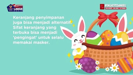 Masker Kain Jangan Asal Simpan, Begini yang Benar