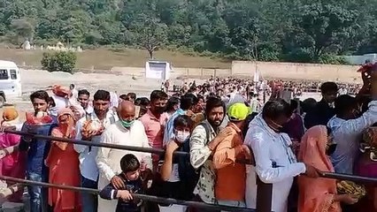 दूसरे नवरात्र पर जयकारो से गुंजायमान हुआ शाकुंभरी सिद्धपीठ