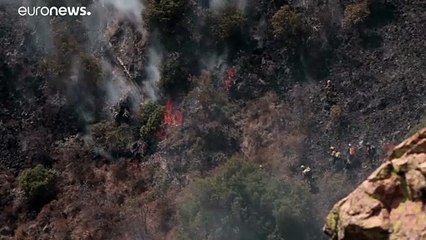 El fuego sigue castigando a la provincia argentina de Córdoba