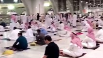 - Kabe'de 7 ay sonra cemaatle ilk namaz kılındı