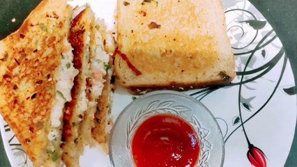 Veg Mayo Chessy Sandwich Recipe सिर्फ 10 मिनट मे बनाये  | मेयोनिसे सैंडविच |Sandwich |Smart Lady