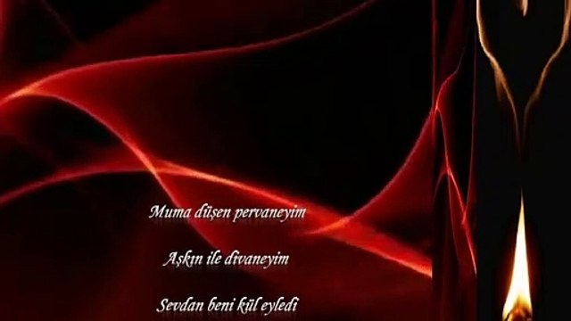 Muma Düşen Pervaneyim Seslendiren Tasarım Klip Aynur AVCI,