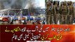 Massive fire at Lahore's Hafeez Centre still uncontrollable, CM Punjab takes notice