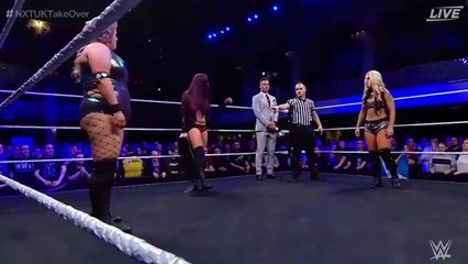 NXT UK Take Over:  Kay Lee Ray vs Toni Storm vs Piper Niven