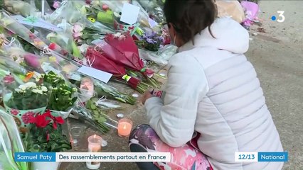 Enseignant décapité dans les Yvelines : marche blanche à Paris