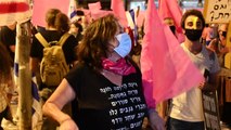 Thousands join anti-government protests in Israel as Covid-19 restrictions are lifted