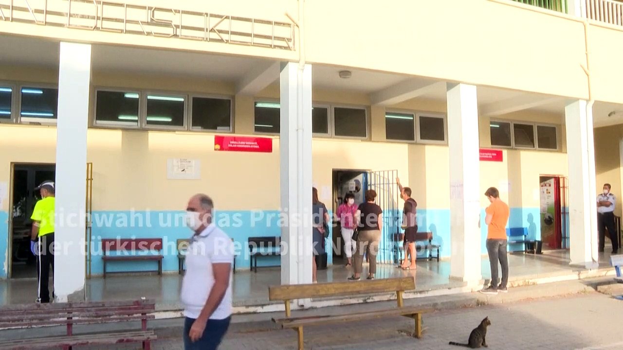 Stichwahl um präsidentenamt in nordzypern