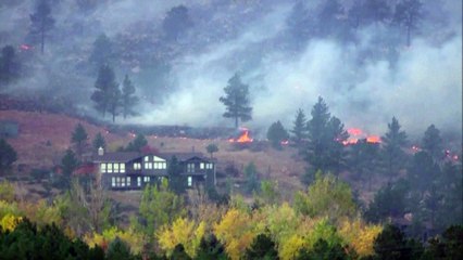Colorado wildfire forces thousands to evacuate in western US