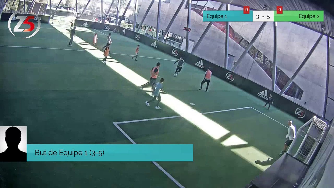 But de Equipe 1 (3-5)