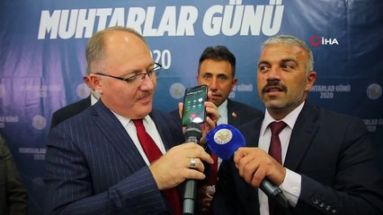 Bakan Soylu: “Değerli muhtarlarımızın ve milletimizin 24 saat emrindeyiz”