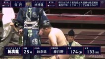 Terasawa(Ms42e) vs Tochiseiryu(Ms28w) - Aki 2020, Makushita Yusho - Day 13