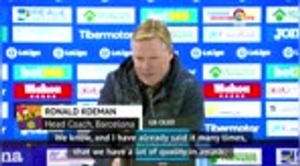 Koeman desperate to accommodate Griezmann in Barca attack