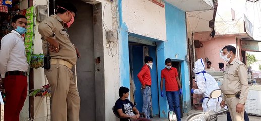 कोरोना जांच करने पहुंची टीम को देखकर एक परिवार फरार, पुलिस व स्वस्थ विभाग कर रहा है तलाश