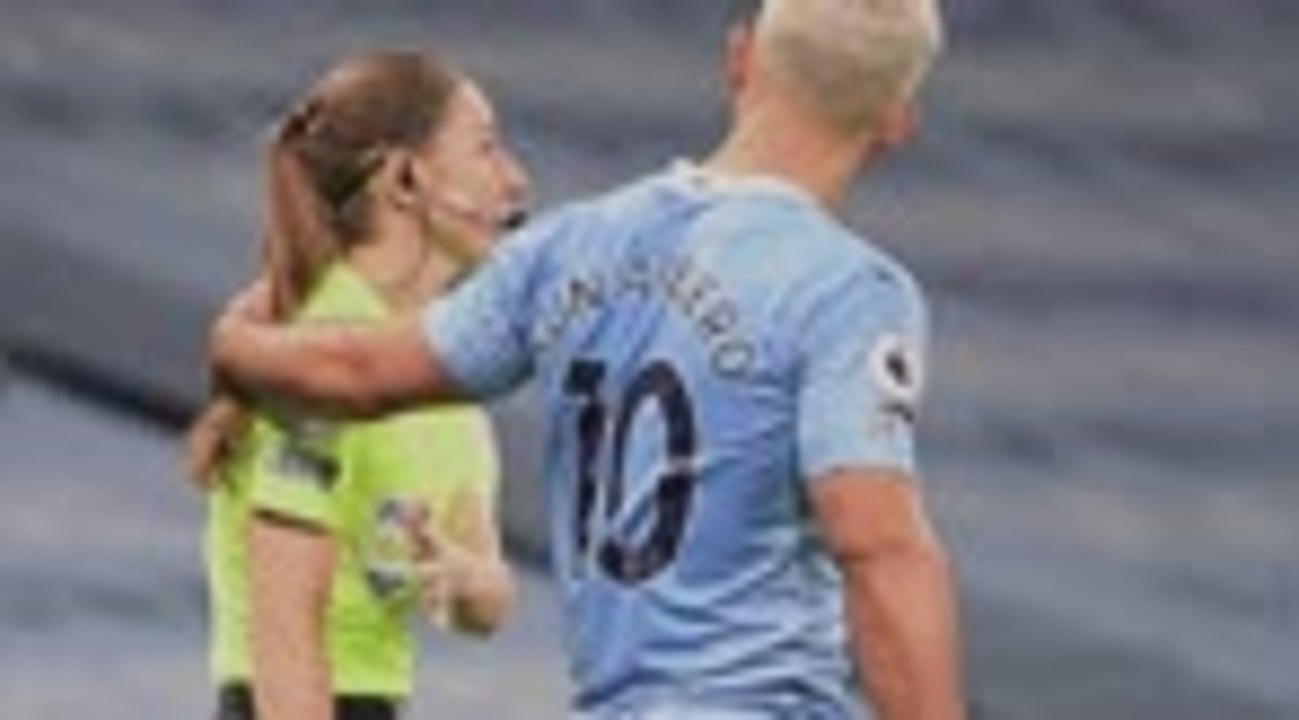 Guardiola defends Aguero following Sian Massey-Ellis incident