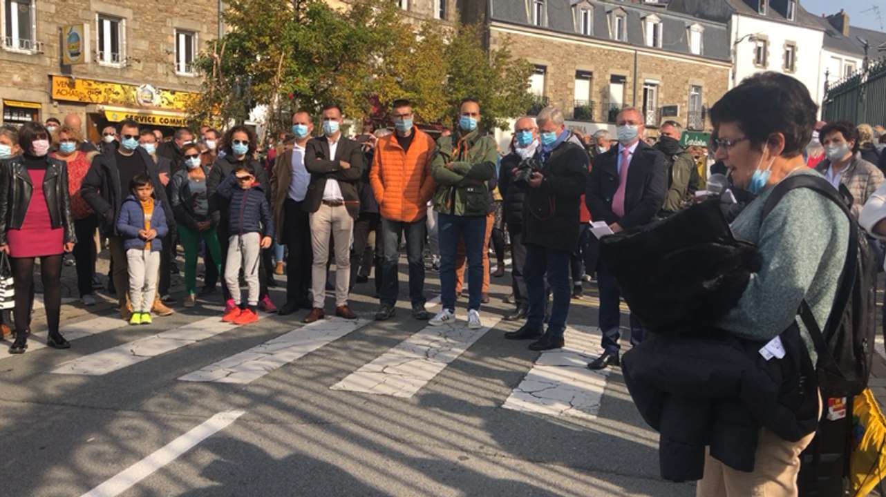 1 200 personnes rassemblées en hommage à l’ense...