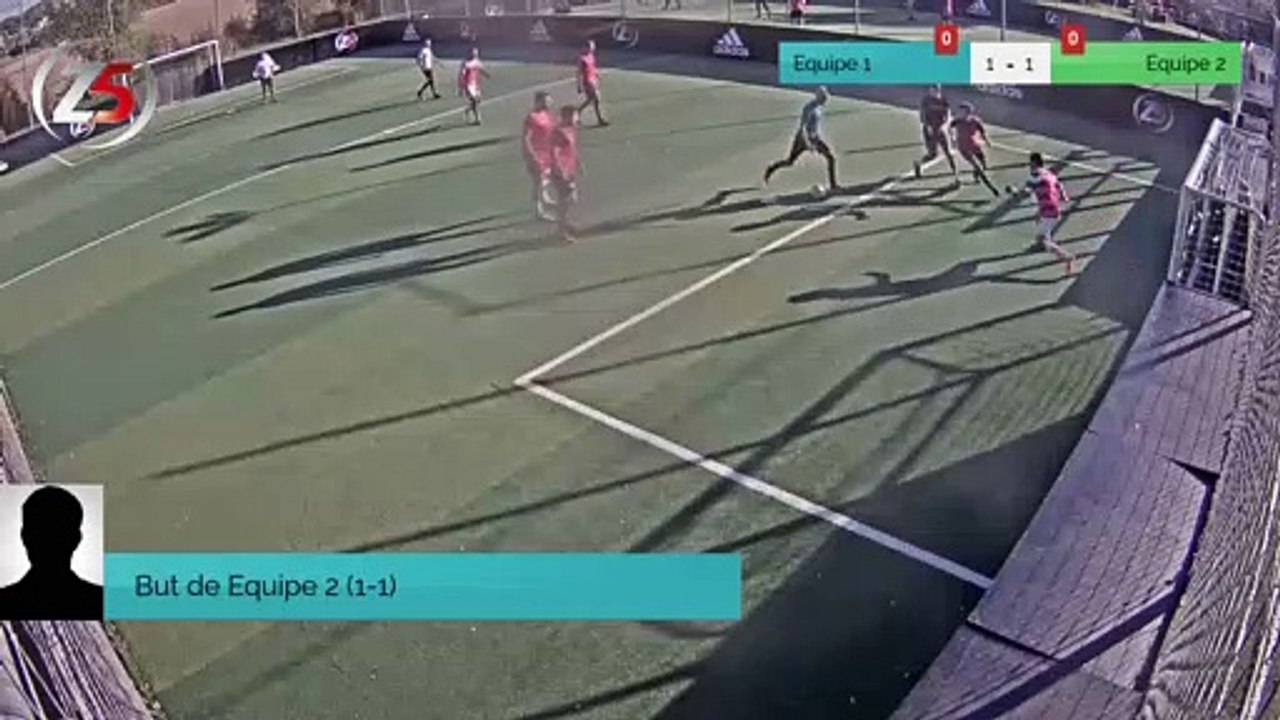 But de Equipe 2 (1-1)