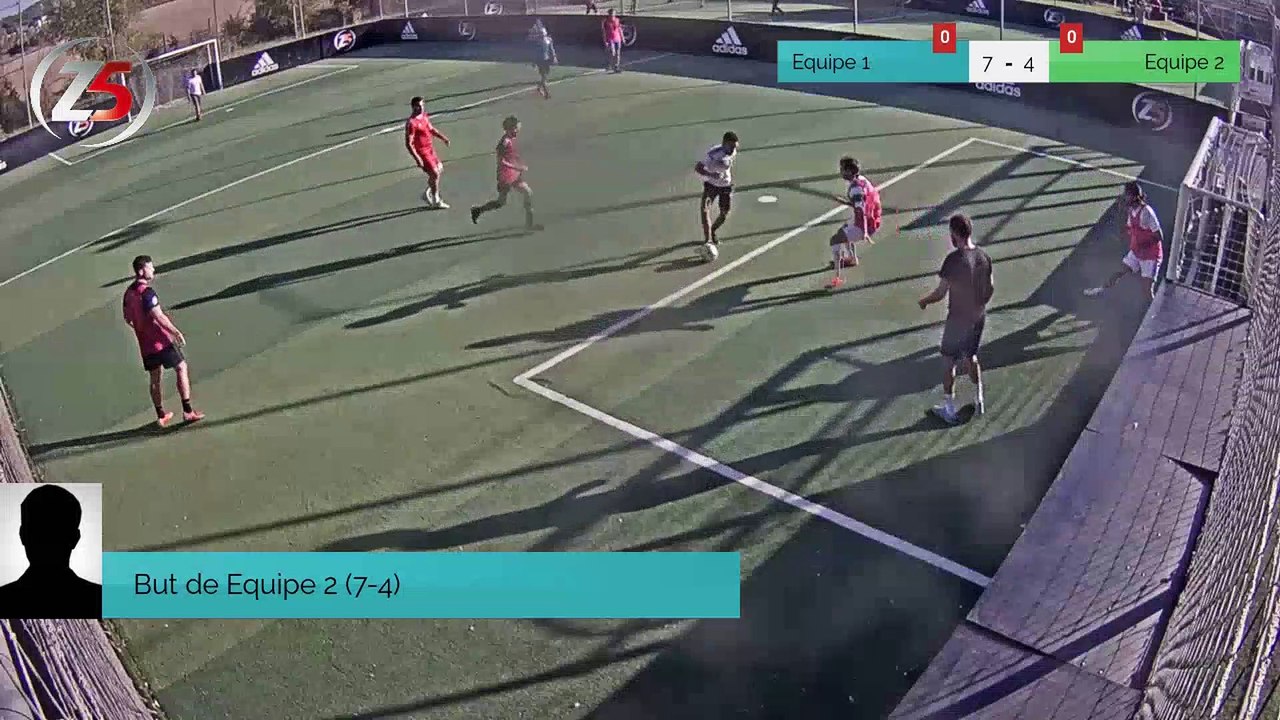 But de Equipe 2 (7-4)