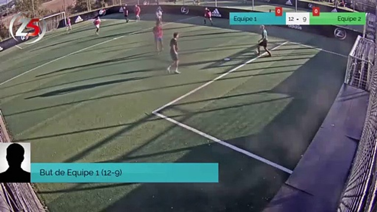 But de Equipe 1 (12-9)