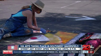 Bakersfield Museum of Art's Via Arte Italian Street Painting exhibition