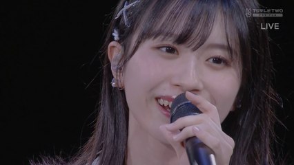 [60fps] 浅倉樹々「揺れる思い(ZARDカヴァー)」 つばきファクトリー 日本武道館