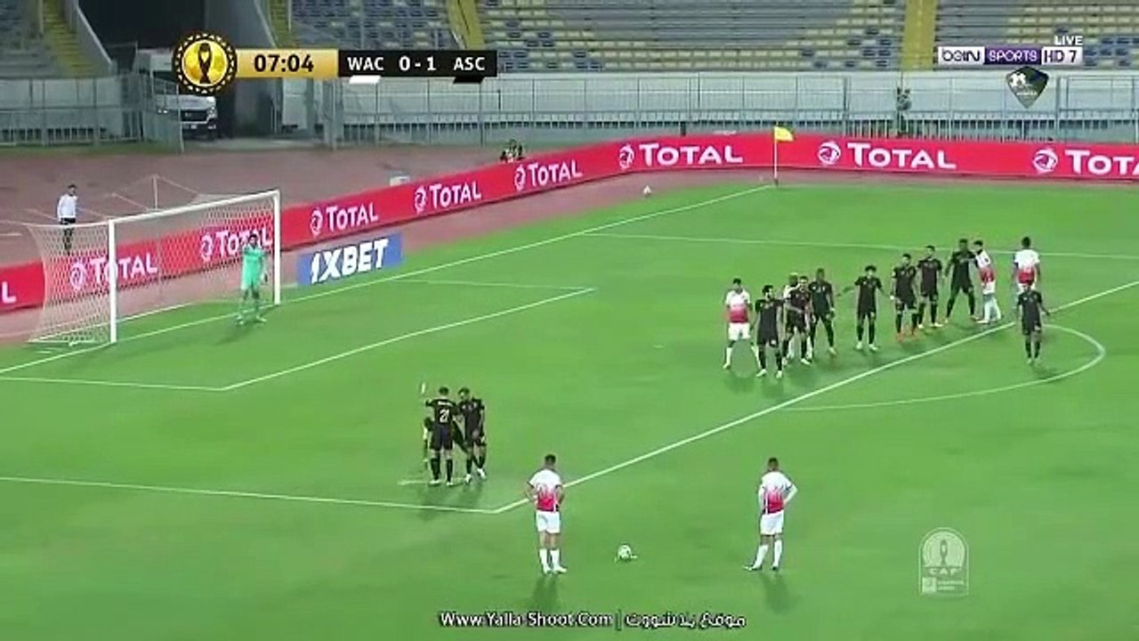 الشوط الاول مباراة الاهلي المصري و الوداد الريا...