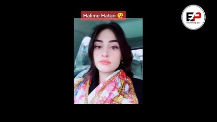 Скачать видео: Esra Bilgic /  Halima Sultan  TikTOK viral videos _