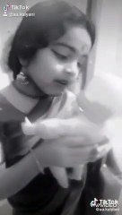 Little girl as old Telugu movie Heroines