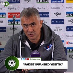 Mehmet Altıparmak: "Rakibe 1 puan hediye ettik"