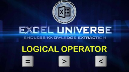 How to use Logical Operator in Excel