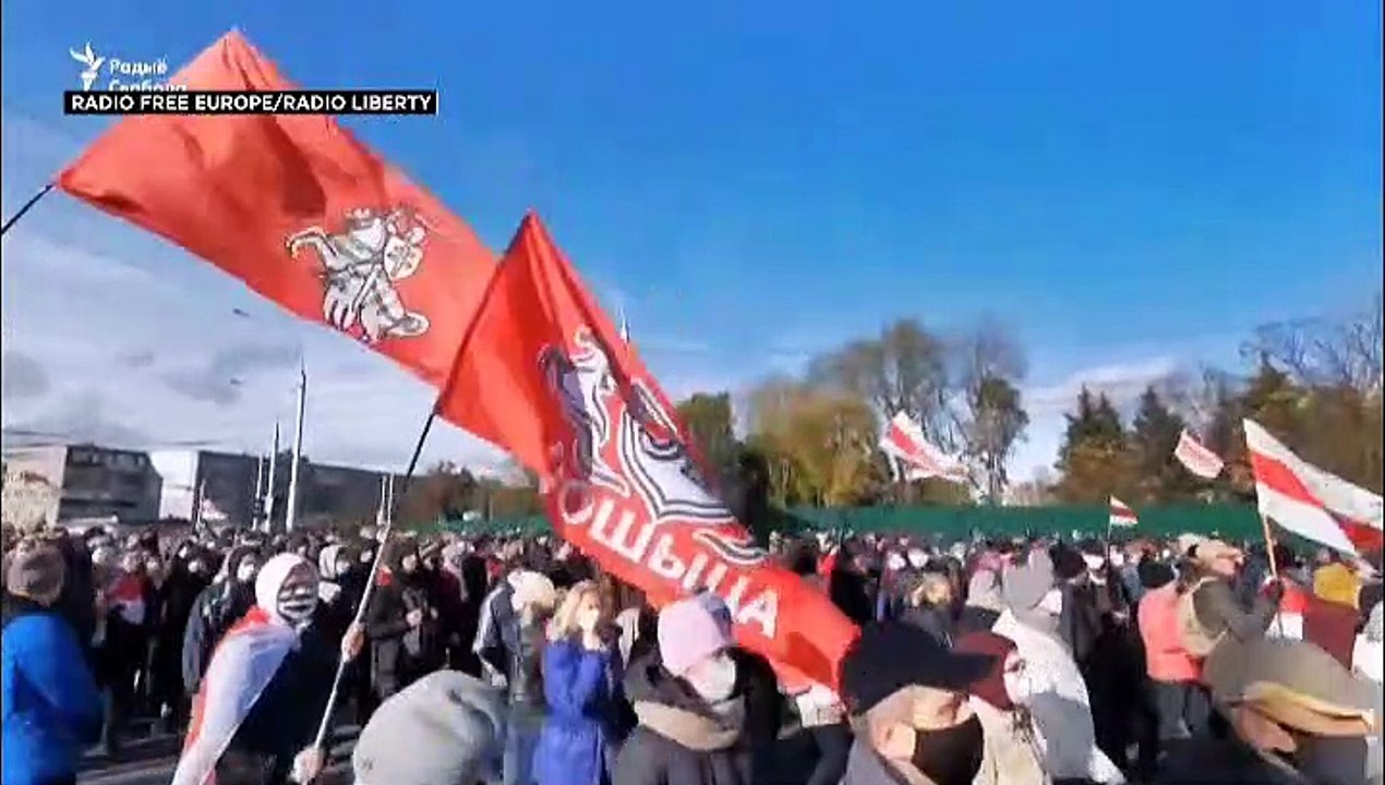 Anti-government rallies held across Belarus des...