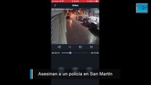 Matan de un tiro en la cabeza a un policía durante una discusión en San Martín