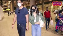 Sonu Sood, Malaika Arora,Lara Dutta,Soha Ali Khan,Aamna Sharif Spotted at Mumbai Airport