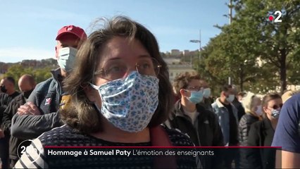 Hommage à Samuel Paty : des enseignants émus, qui s’interrogent