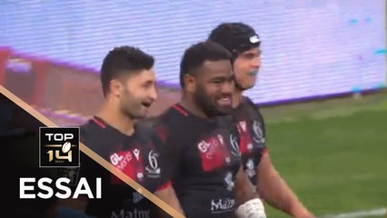 TOP 14 - Essai de Colby FAINGA'A (LOU) - Lyon - Bayonne - J5 - Saison 2020/2021